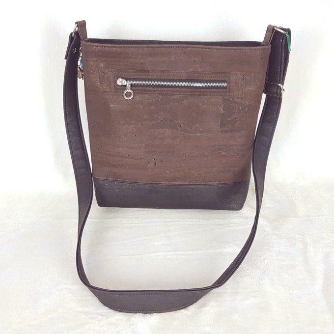 LAURA en liège- marron